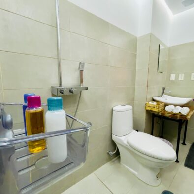 bathroom at villaverde bnb in old quarter havana, cuba